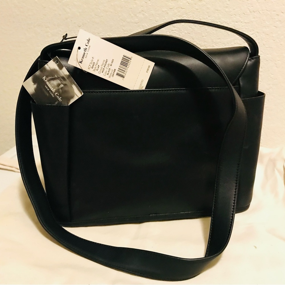 Black Kenneth Cole Flap Purse NWT